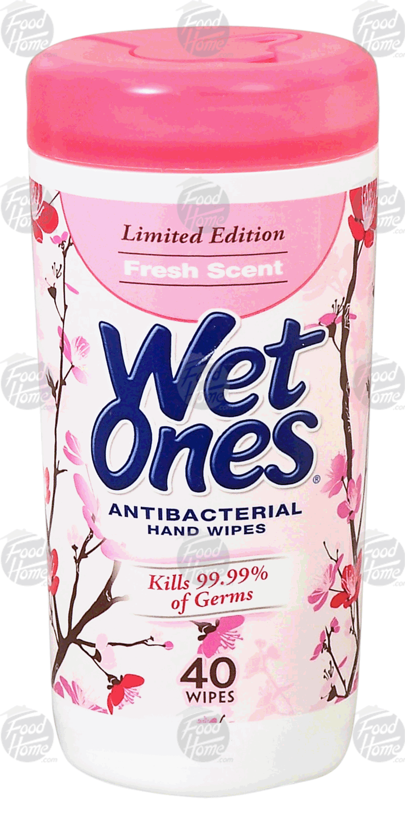 Wet Ones Limited Edition antibacterial hand wipes, hypoallergenic, fresh scent Full-Size Picture